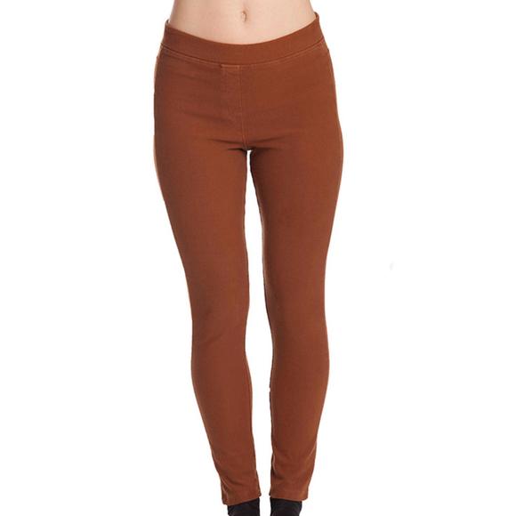 NEW ANGEL high waisted jegging in mocha - Picture 1 of 1